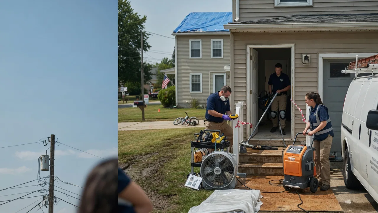 Water Damage Repair in West Liberty, IA near me